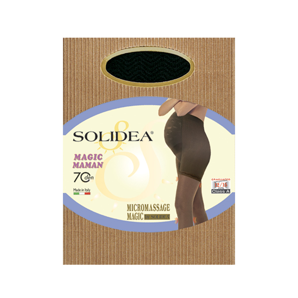 Solidea Wonder Model Maman 140 Sheer Maternity Support Tights