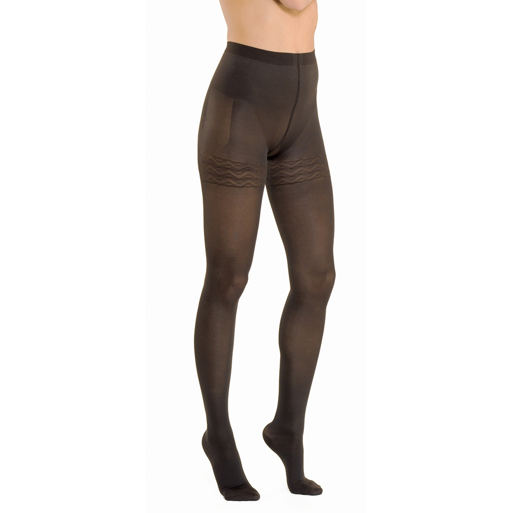 Graduated compression pantyhose Wonder Model 140 Opaque